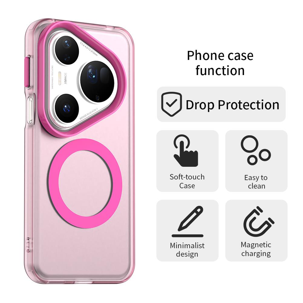 Huawei Pura 70 - Telefoonhoesje in snoepkleuren voor Magsafe draadloos