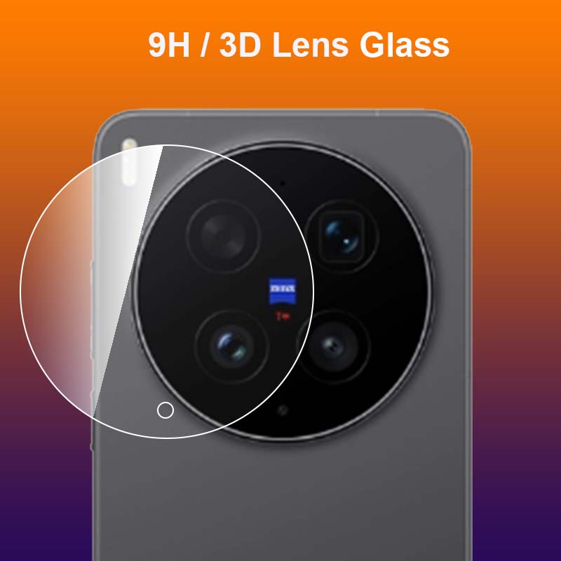 Vivo X200 - Transparante achtercamera lens 9H gehard glas