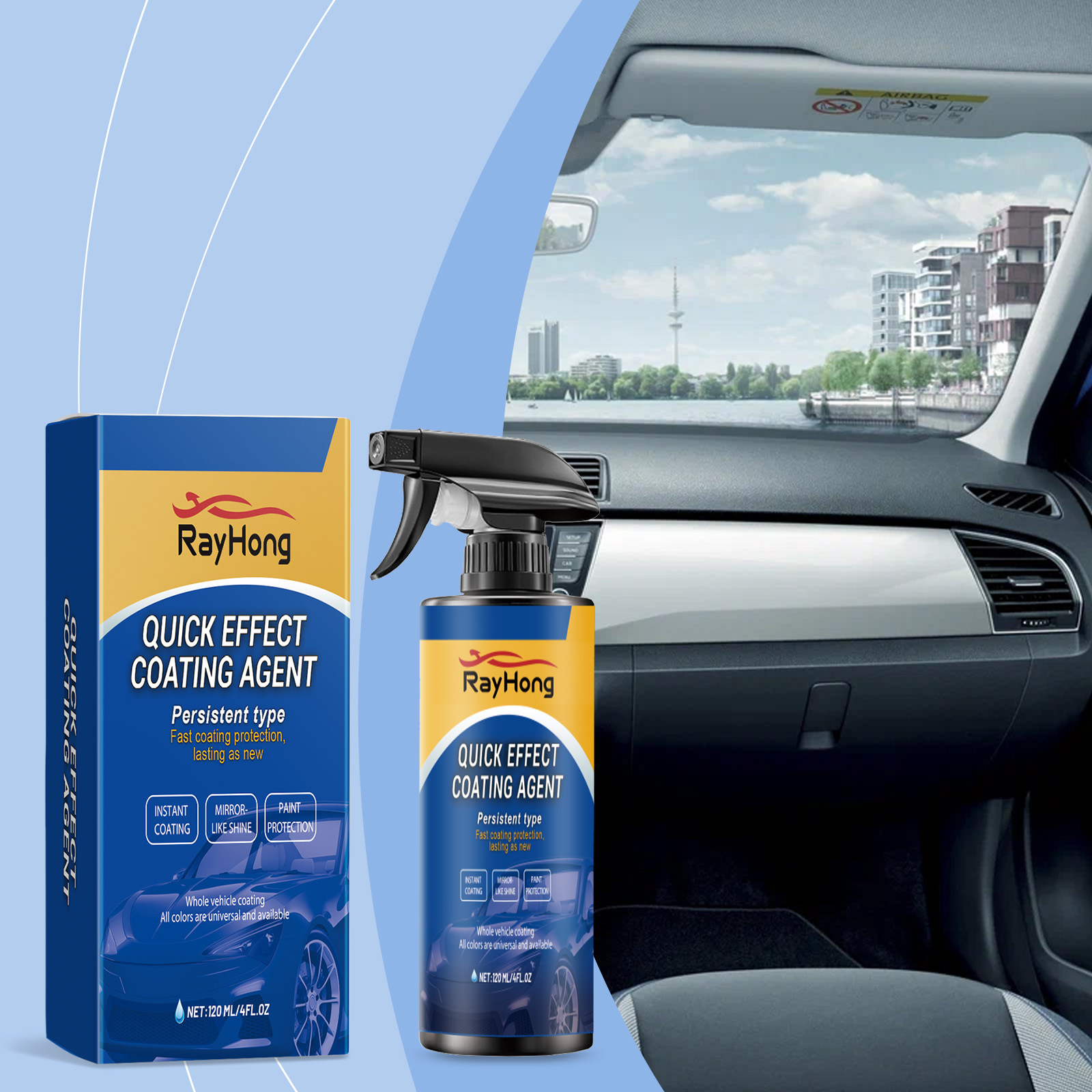 Nano Liquid Coating - Auto Keramische Coating Spray Snelle Nano