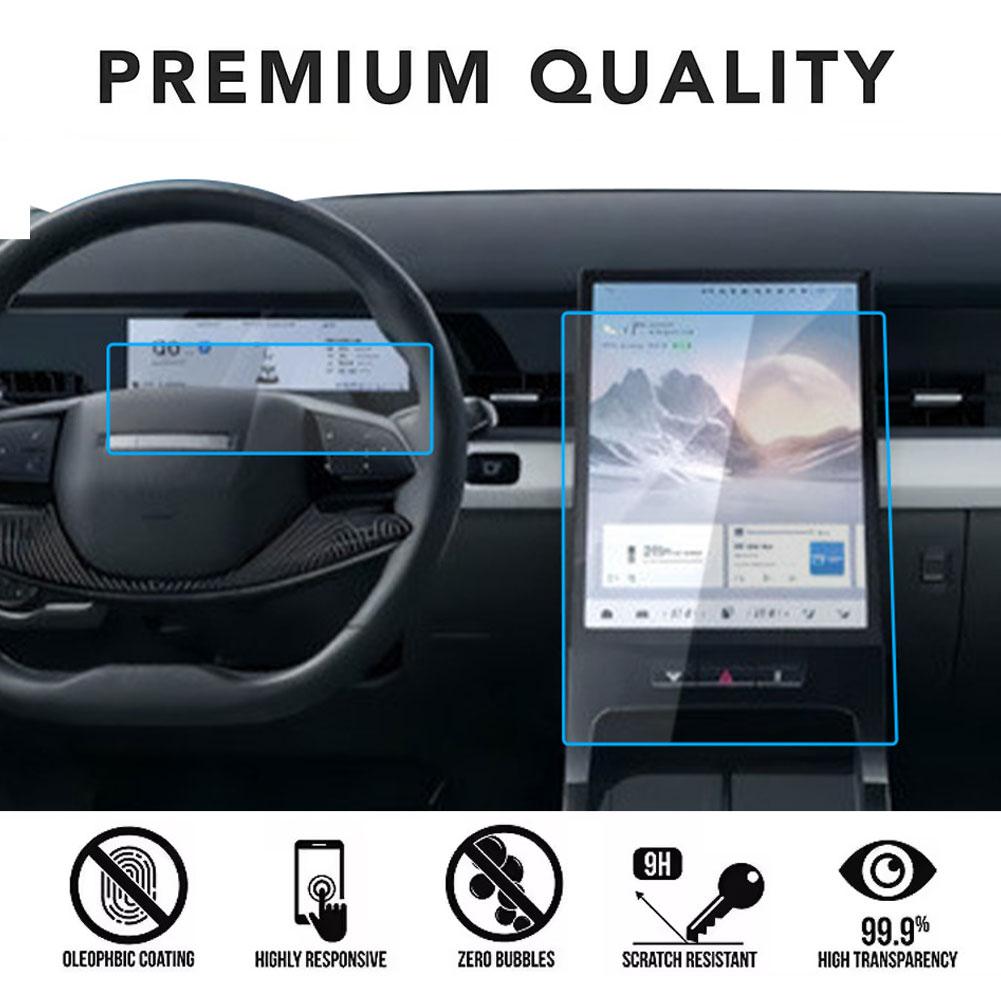 Glass Protector Auto - Schermbeschermer navigatie auto GPS navigatiescherm beschermende