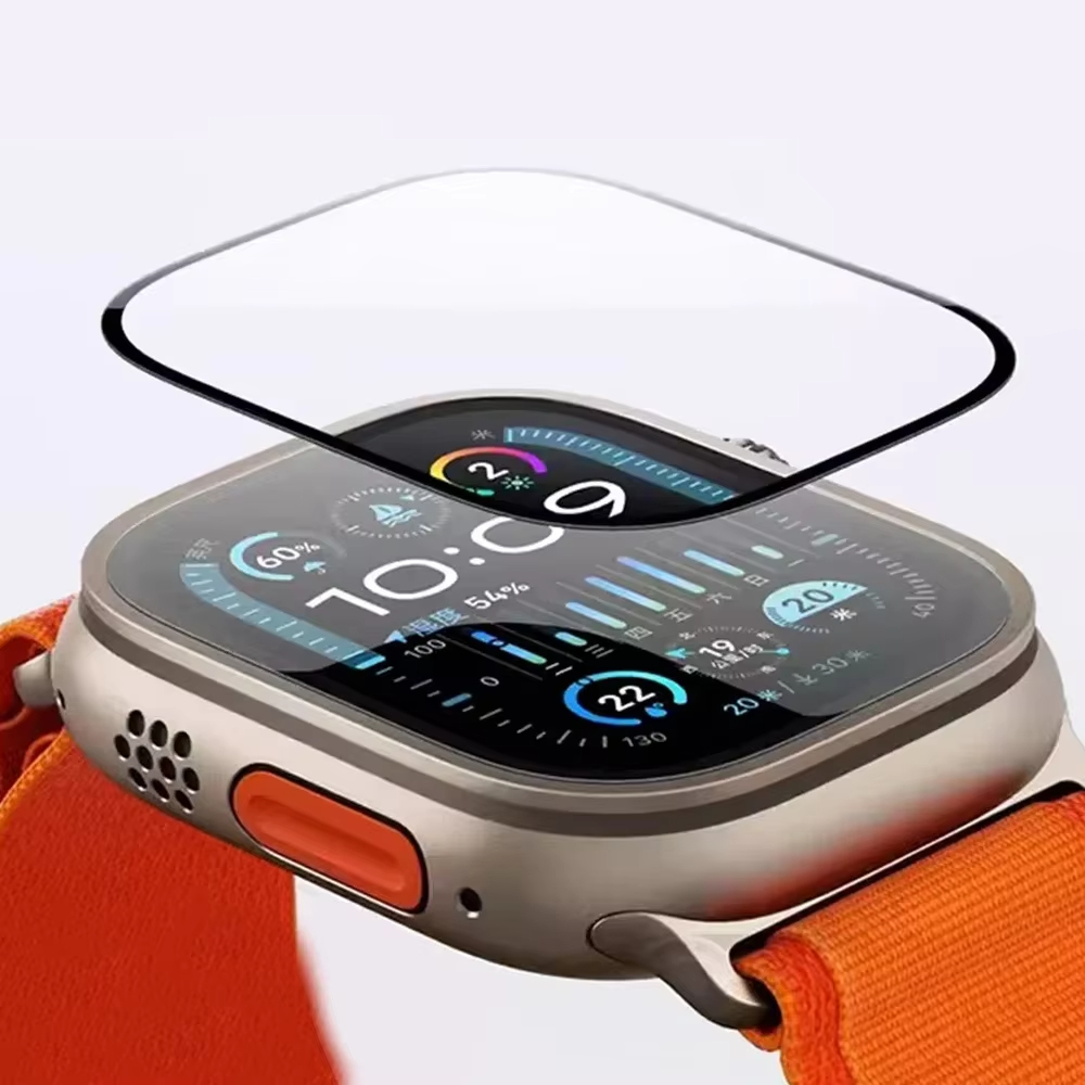 3D gehard glas screenprotector - Smartwatch Screen Film recensie en prijs