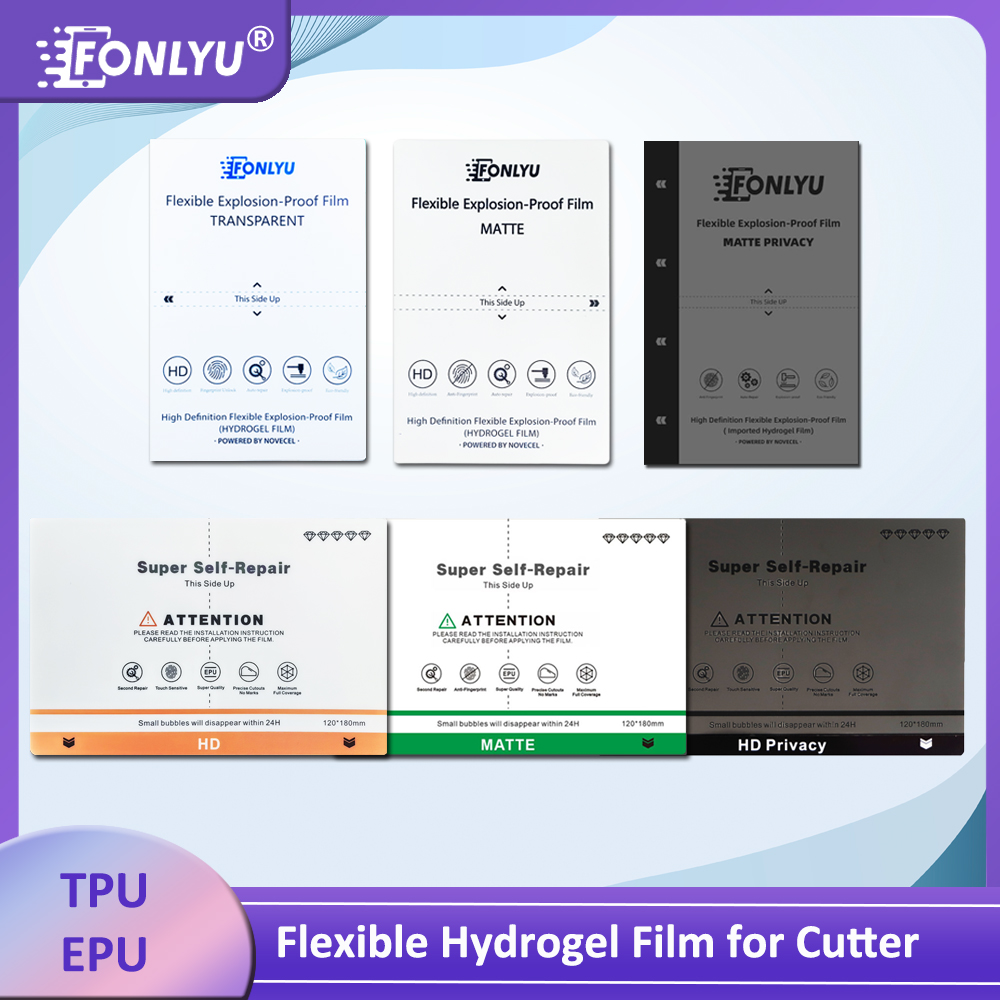 FONLYU 50st Universele HD Matt - Screen Protector Cutter recensie en prijs