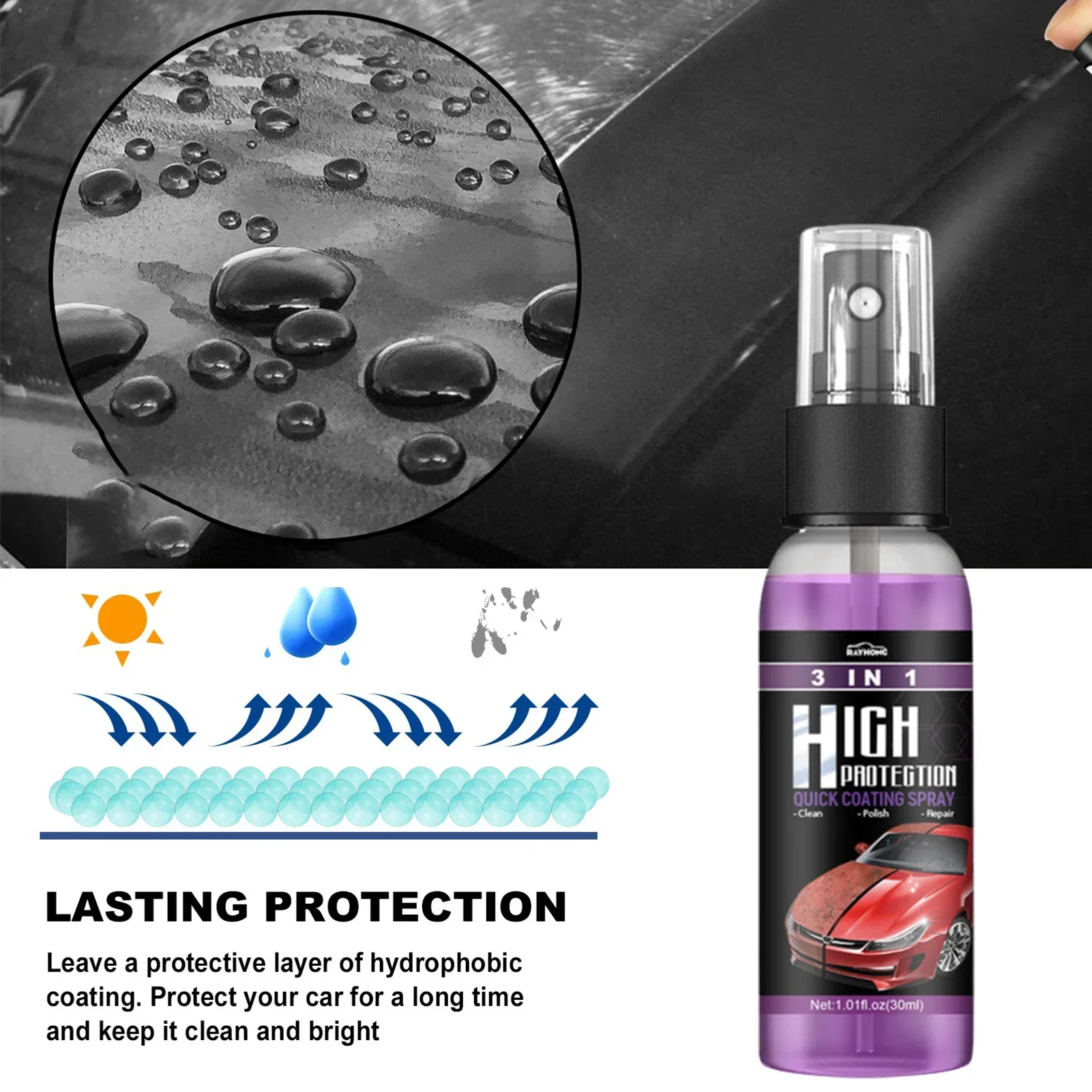 3-in-1 Auto Keramische Vloeiba - Nano Liquid Coating recensie en prijs