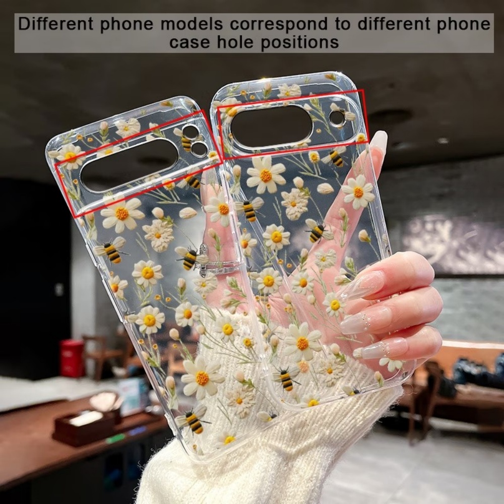 Schattig honingbij-bloemenpatr - Google Pixel 8A recensie en prijs