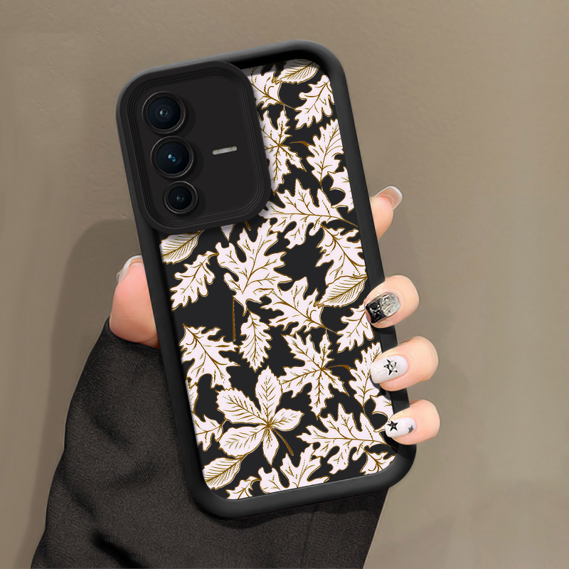 Telefoonhoesje met bladerenpat - Vivo V40 recensie en prijs