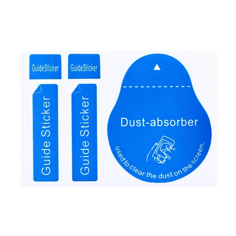Gehard glas schermreiniger gid - Dust Removal Sticker recensie en prijs